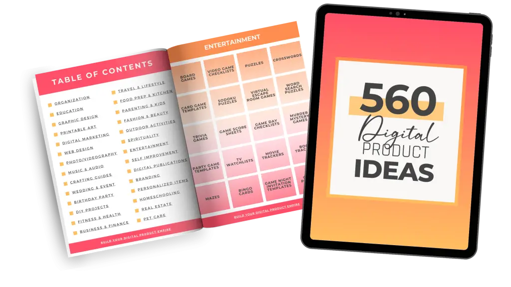 560 product ideas